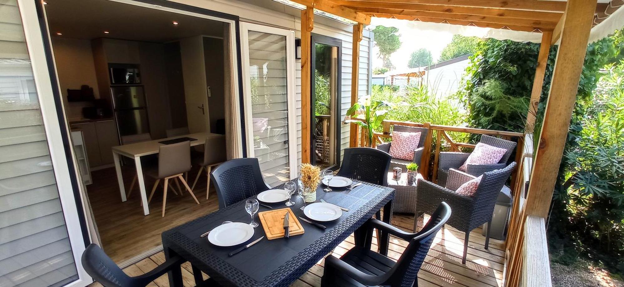 Happymobilhome Argeles-Sur-Mer -Plage A 500M- Camping 4 Etoiles Del Mar Экстерьер фото